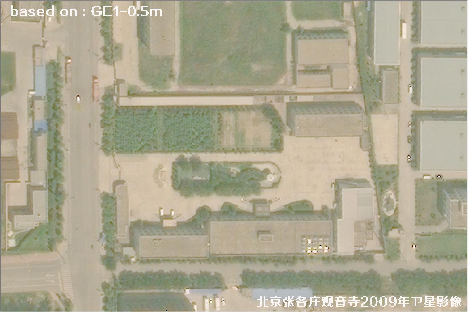 2009年北京市张各庄GeoEye卫星图像4