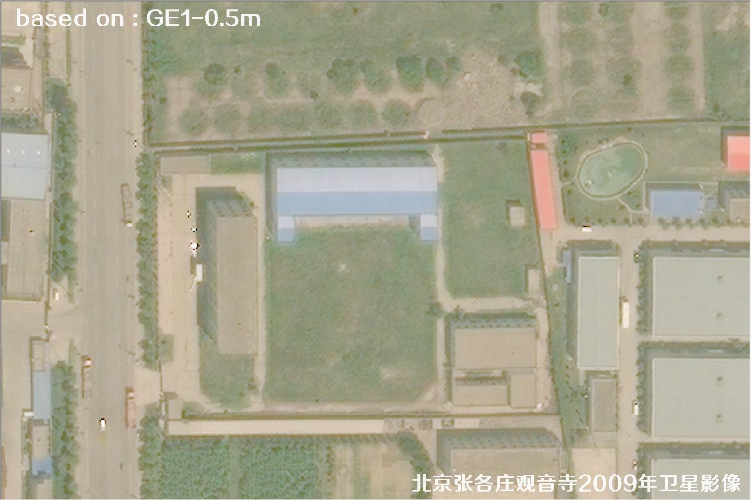 2009年北京市张各庄GeoEye卫星图像5
