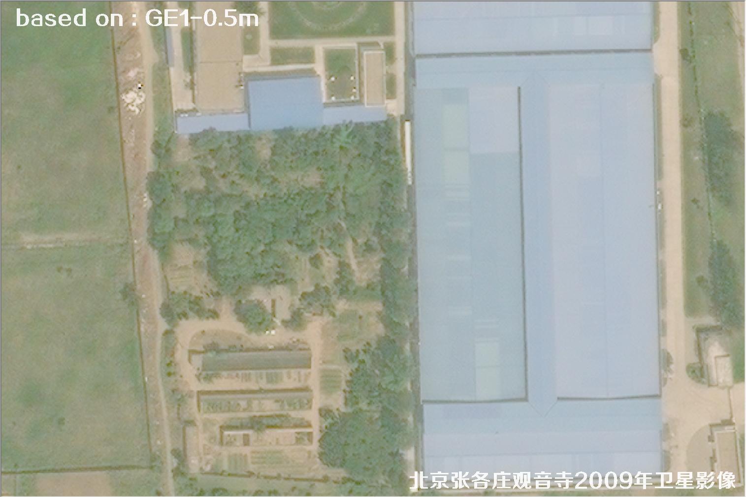 2009年北京市张各庄GeoEye卫星图像7