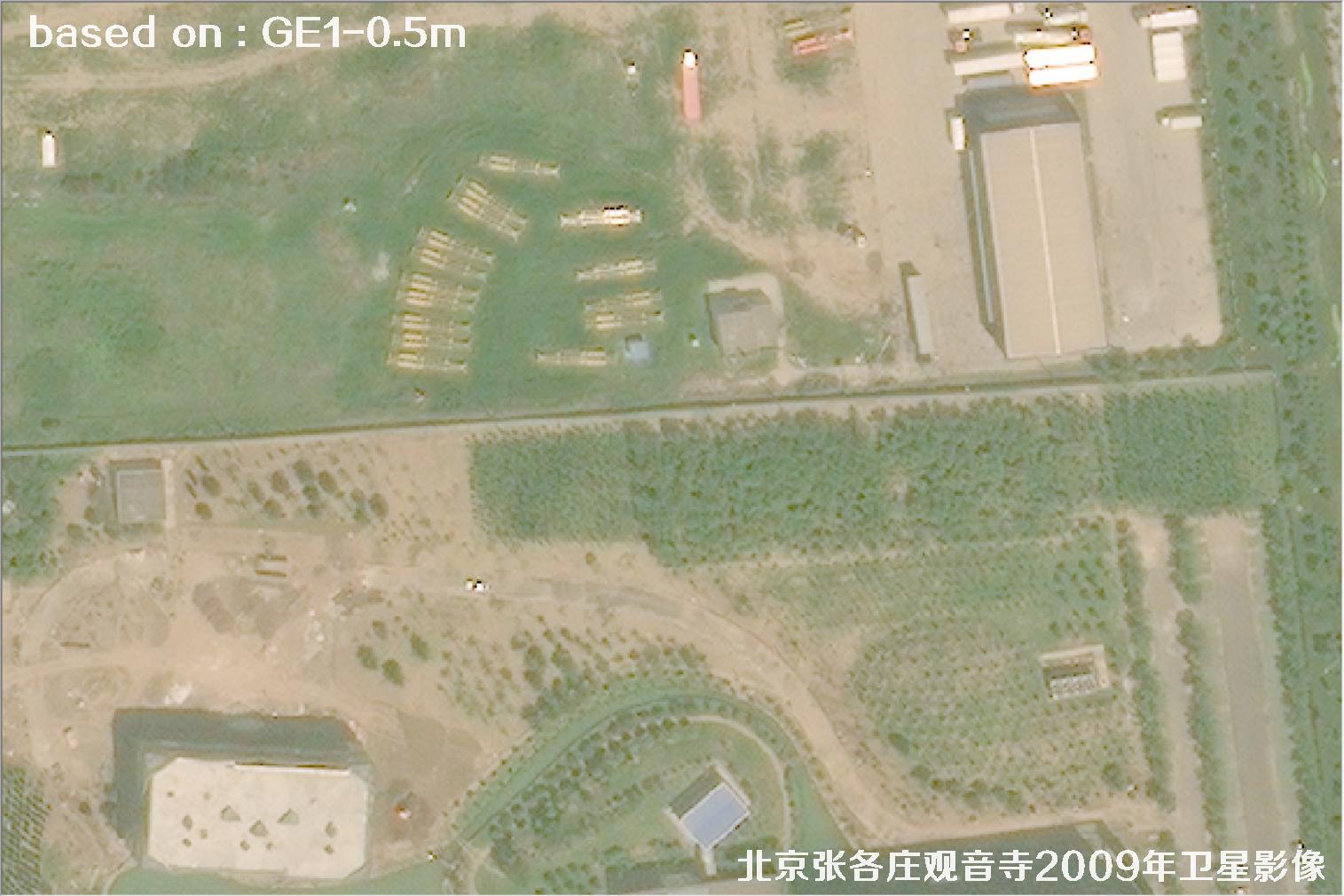 2009年北京市张各庄GeoEye卫星图像9