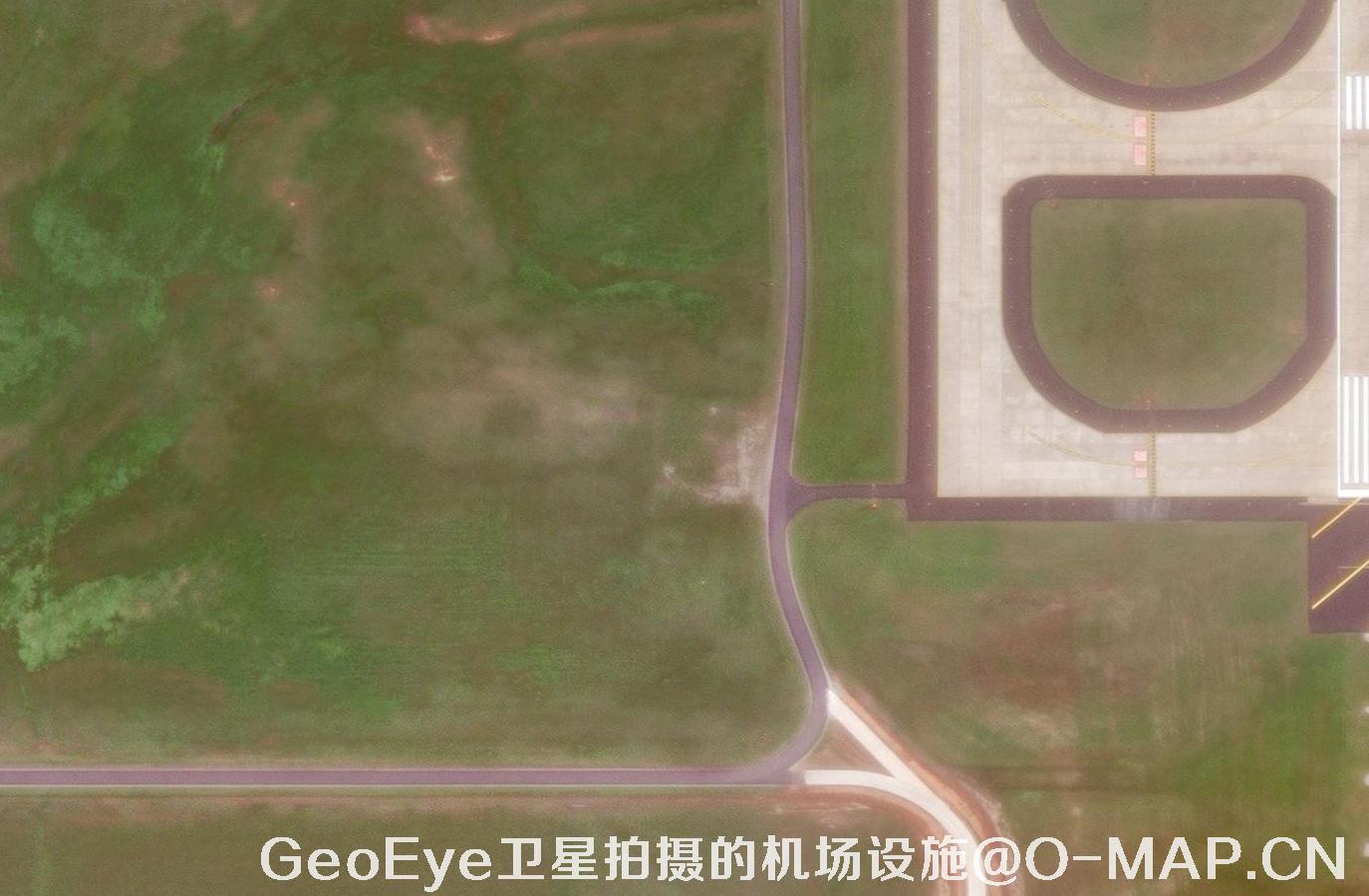 GeoEye卫星拍摄的机场设施卫星图
