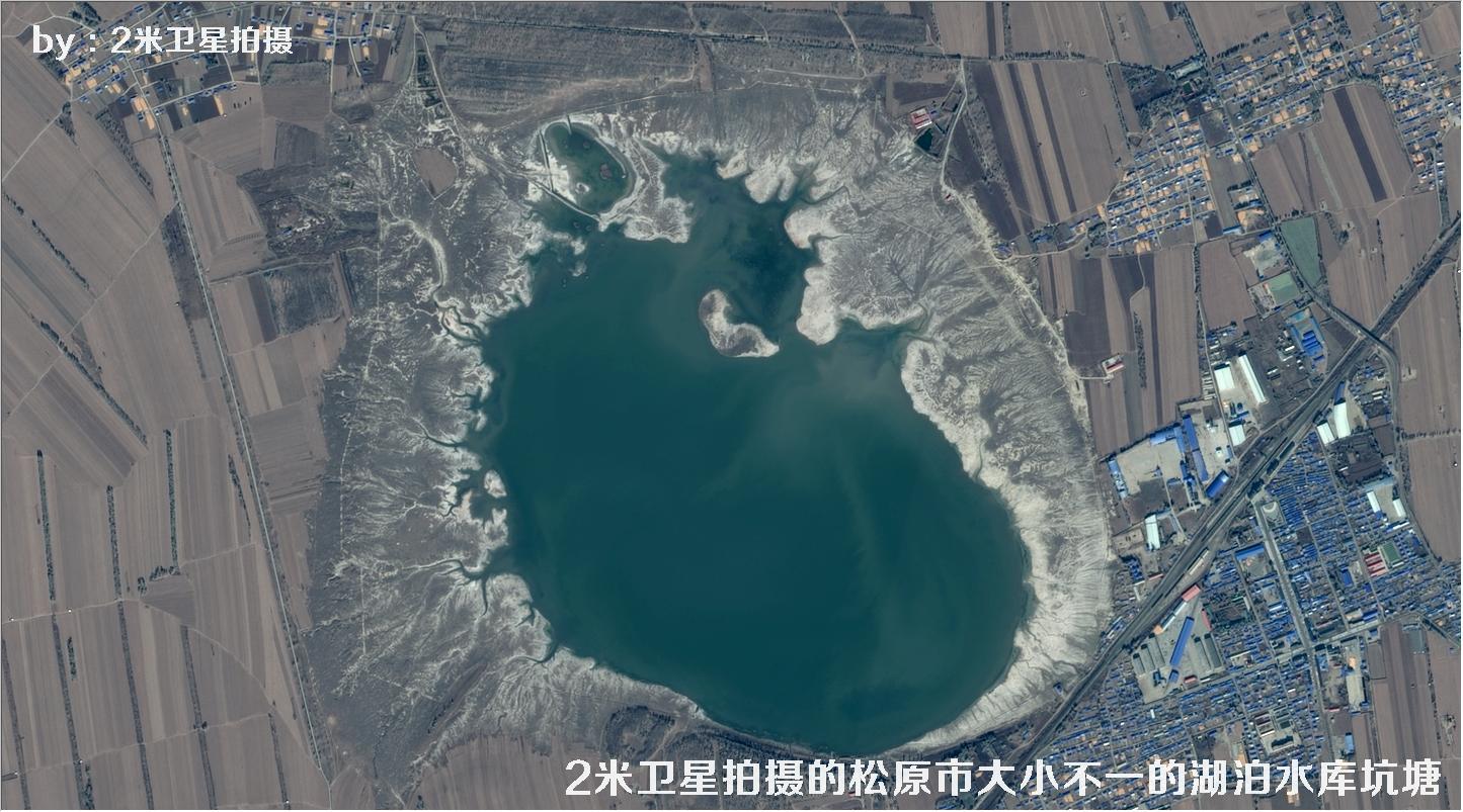 国产2米分辨率卫星拍摄的卫星影像图
