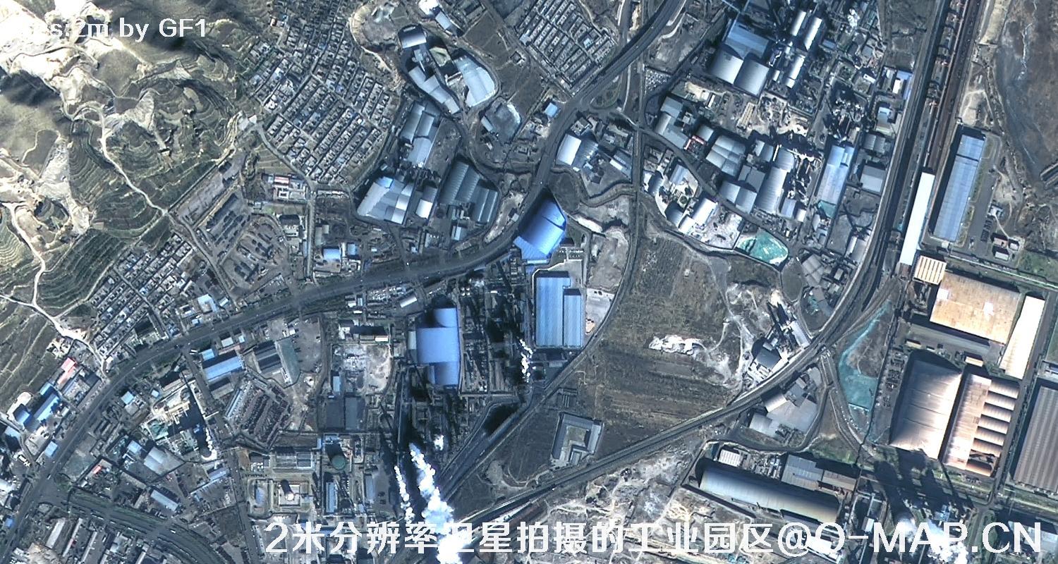 GF1卫星拍摄的2米卫星图