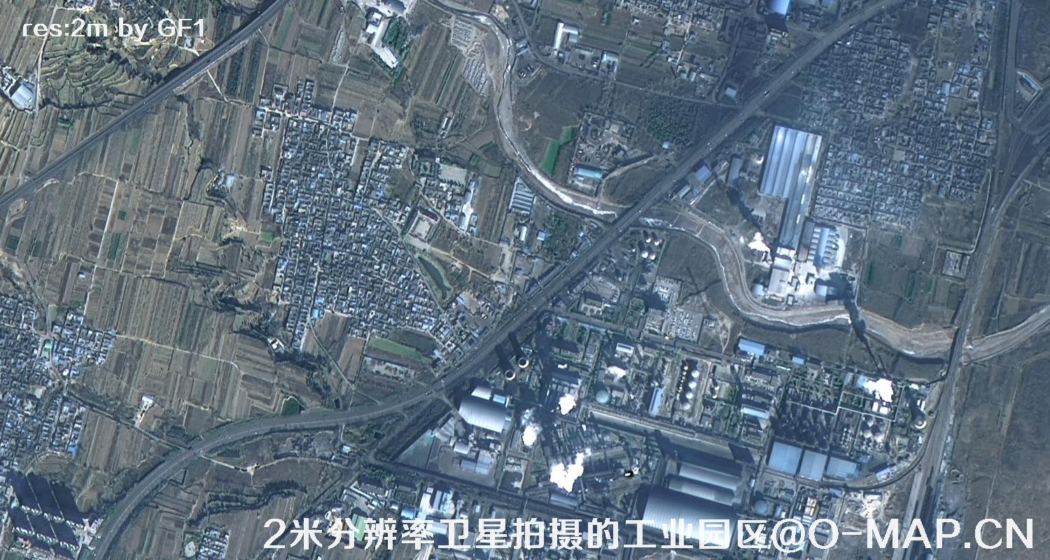 GF1卫星拍摄的2米卫星图