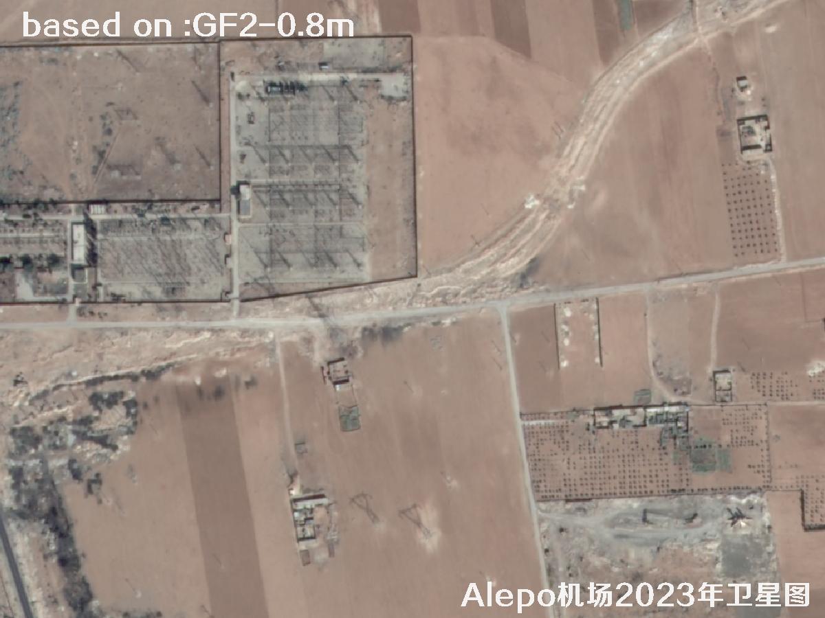 GF2 Satellite Image of Aleppo Airport, Northern Syria | Buy GF2 Satellite Image | buy China GF2 satellite image27