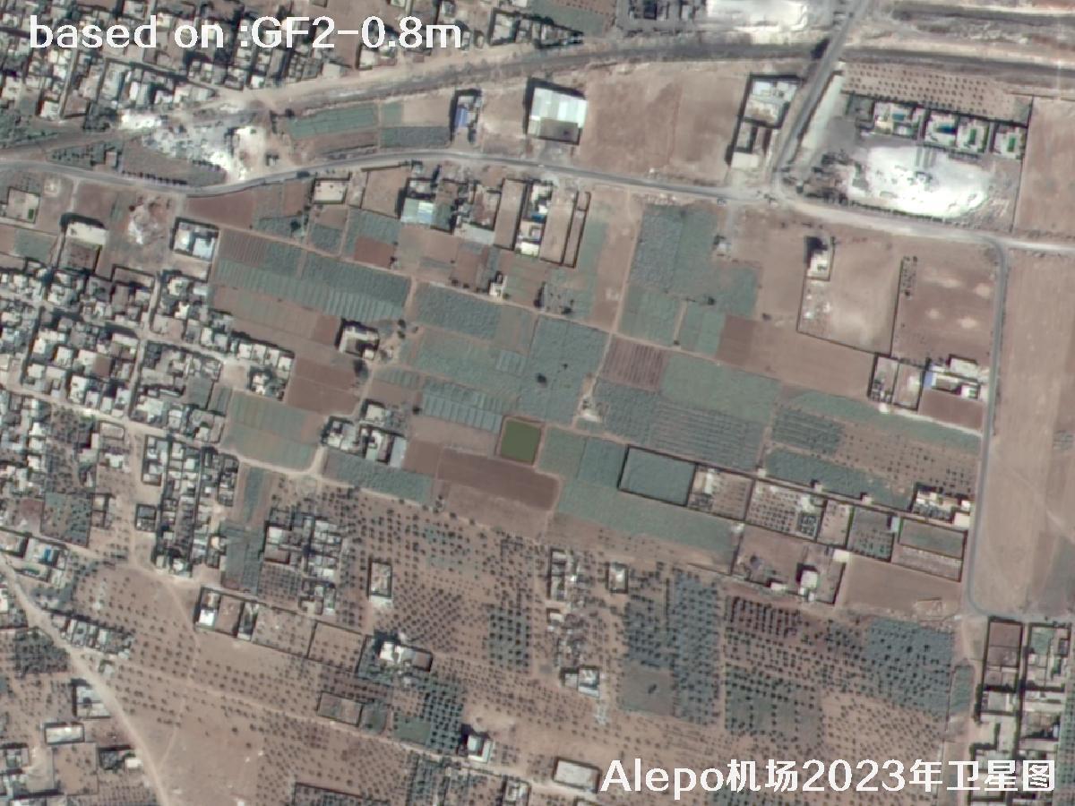 GF2 Satellite Image of Aleppo Airport, Northern Syria | Buy GF2 Satellite Image | buy China GF2 satellite image38