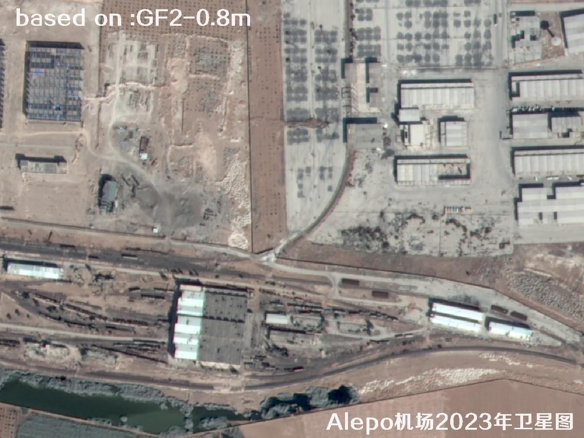 GF2 Satellite Image of Aleppo Airport, Northern Syria | Buy GF2 Satellite Image | buy China GF2 satellite image42