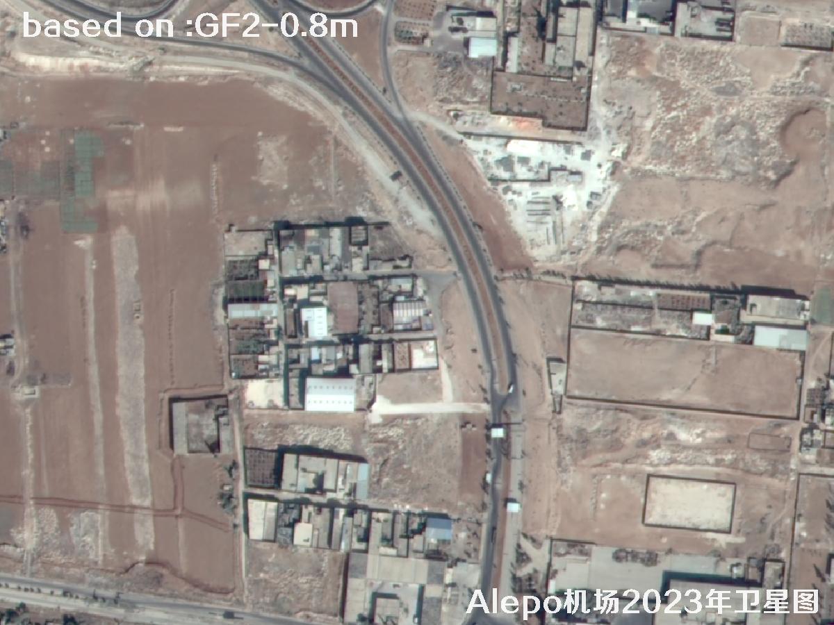 GF2 Satellite Image of Aleppo Airport, Northern Syria | Buy GF2 Satellite Image | buy China GF2 satellite image9