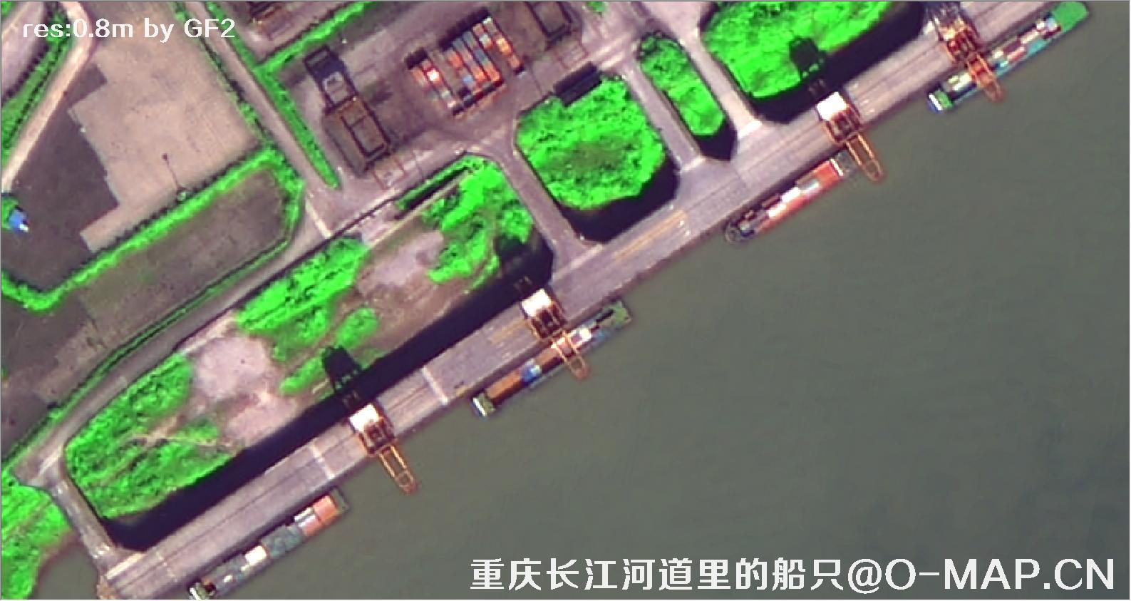 0.8米分辨率卫星样图