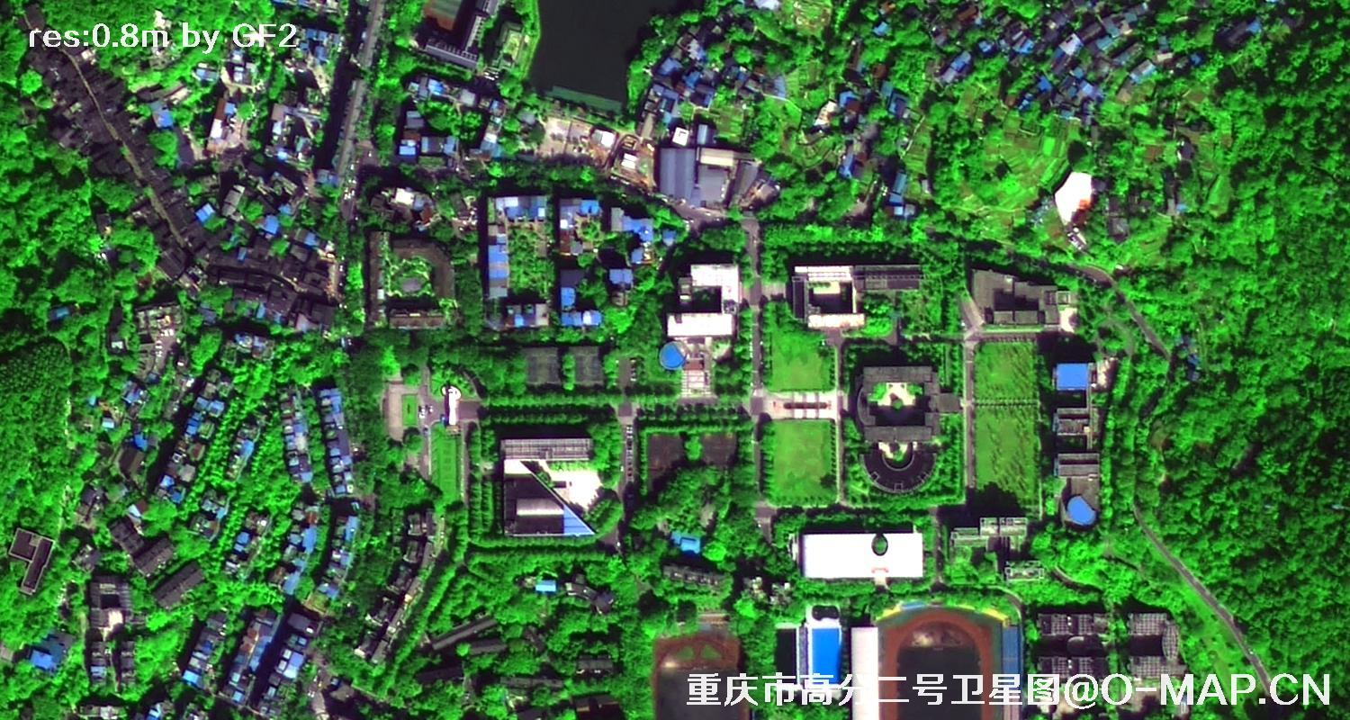 0.8米分辨率卫星图样例