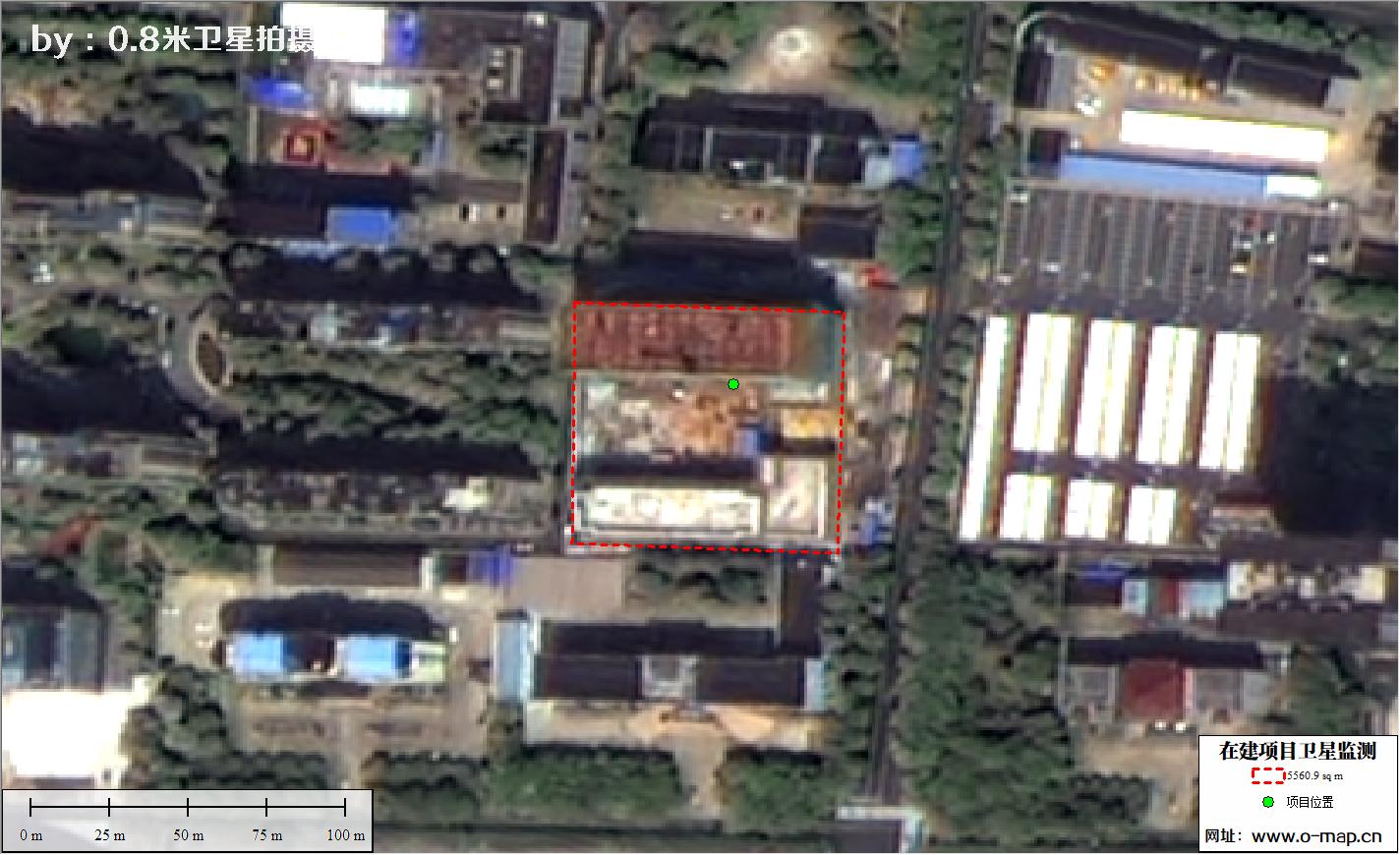 江苏省常州市在建房地产项目施工现场卫星监测