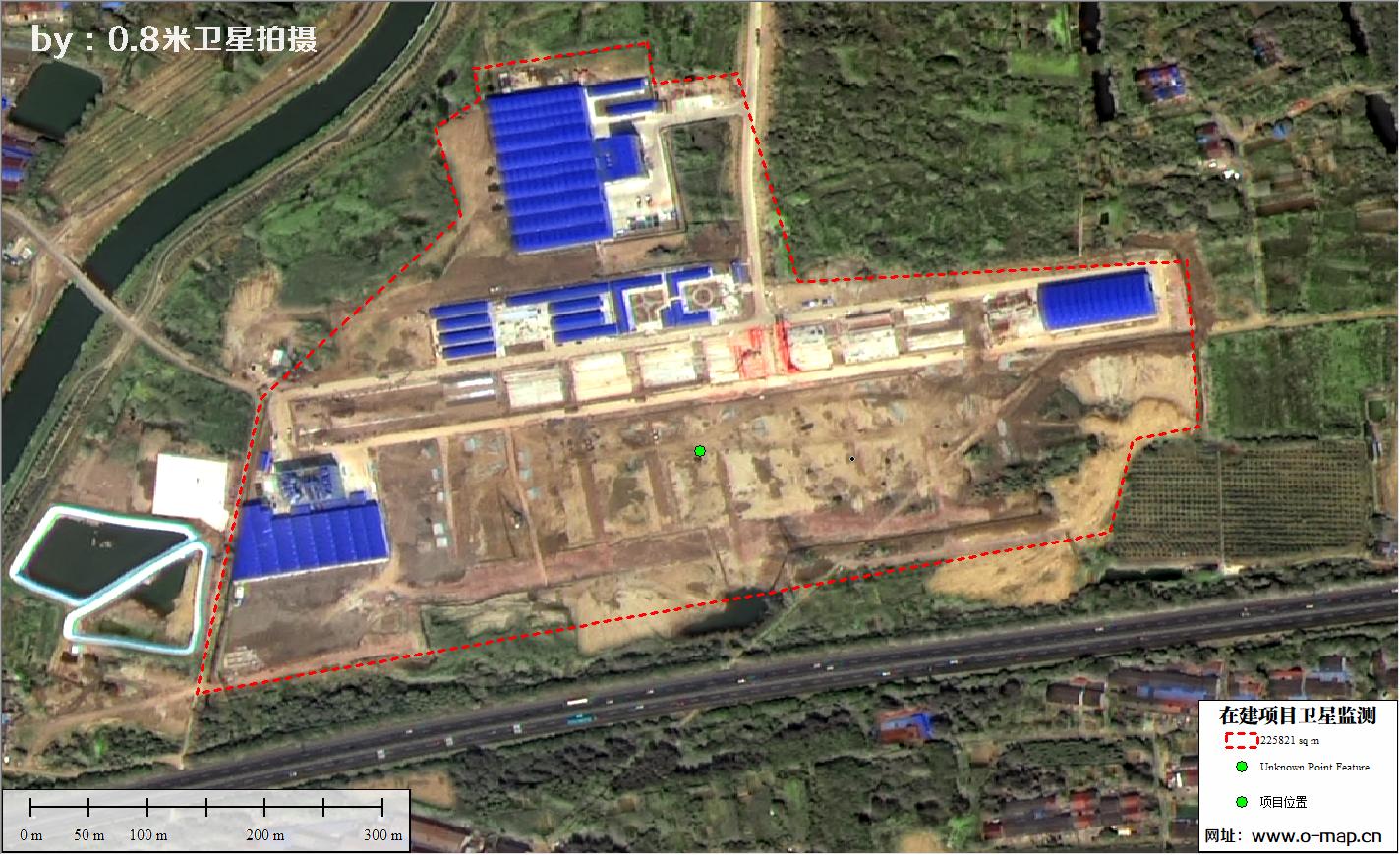 江苏省常州市在建房地产项目施工现场卫星监测