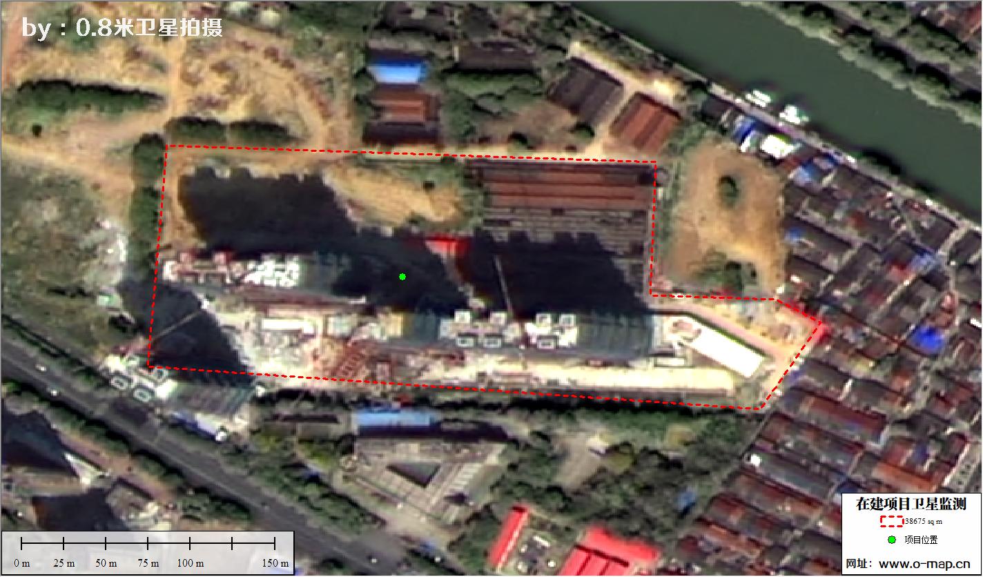 江苏省常州市在建房地产项目施工现场卫星监测