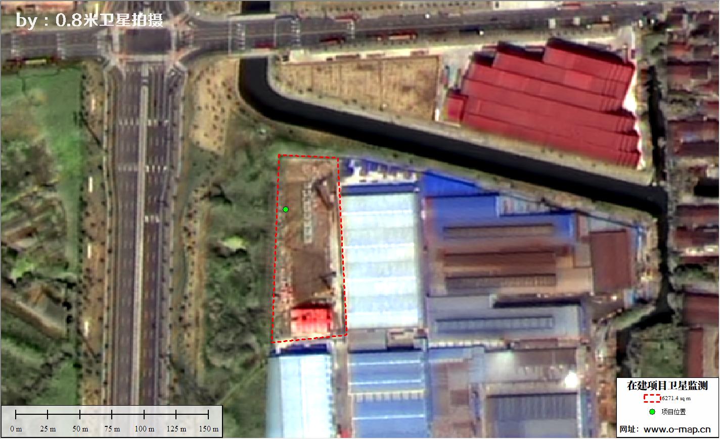 江苏省常州市在建房地产项目施工现场卫星监测
