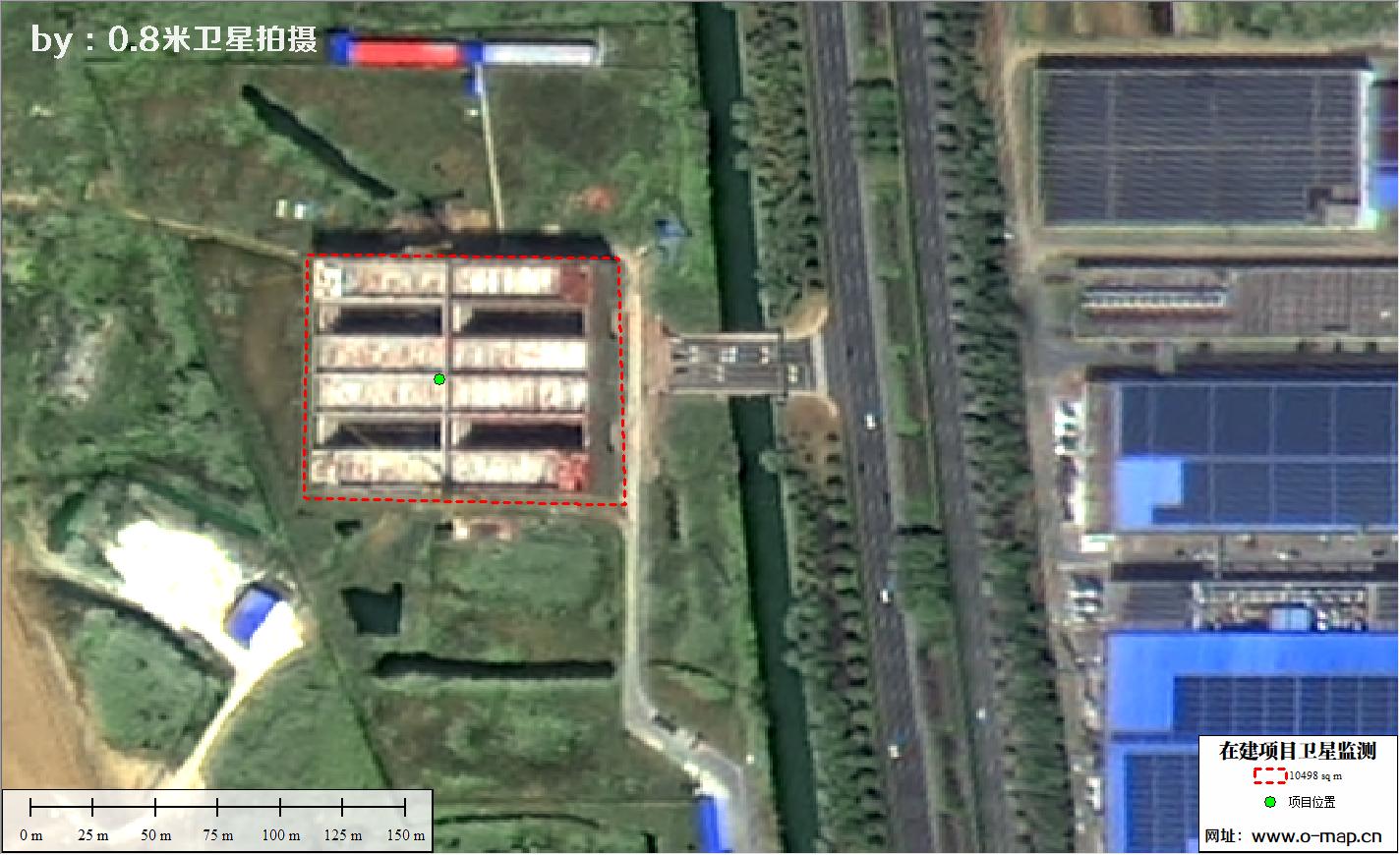 江苏省常州市在建房地产项目施工现场卫星监测