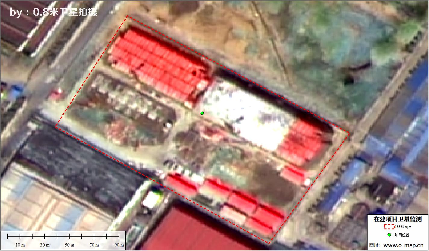 江苏省常州市在建房地产项目施工现场卫星监测