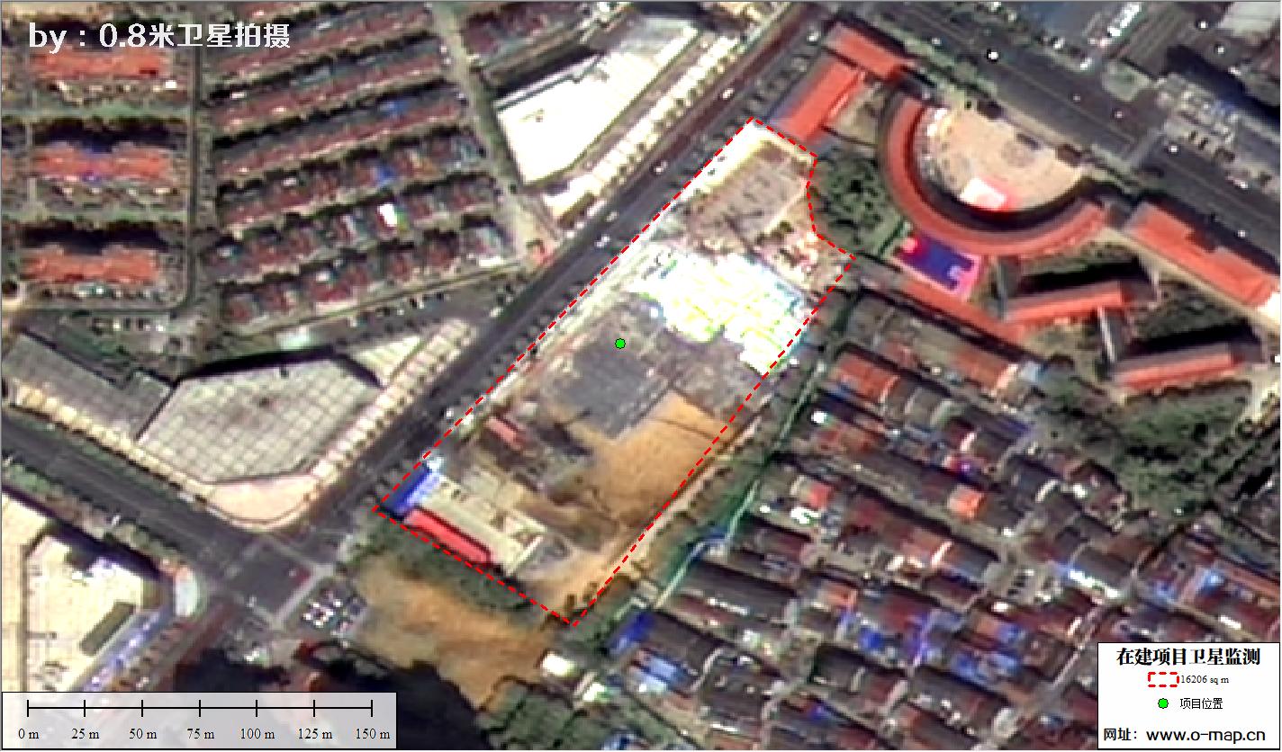 江苏省常州市在建房地产项目施工现场卫星监测