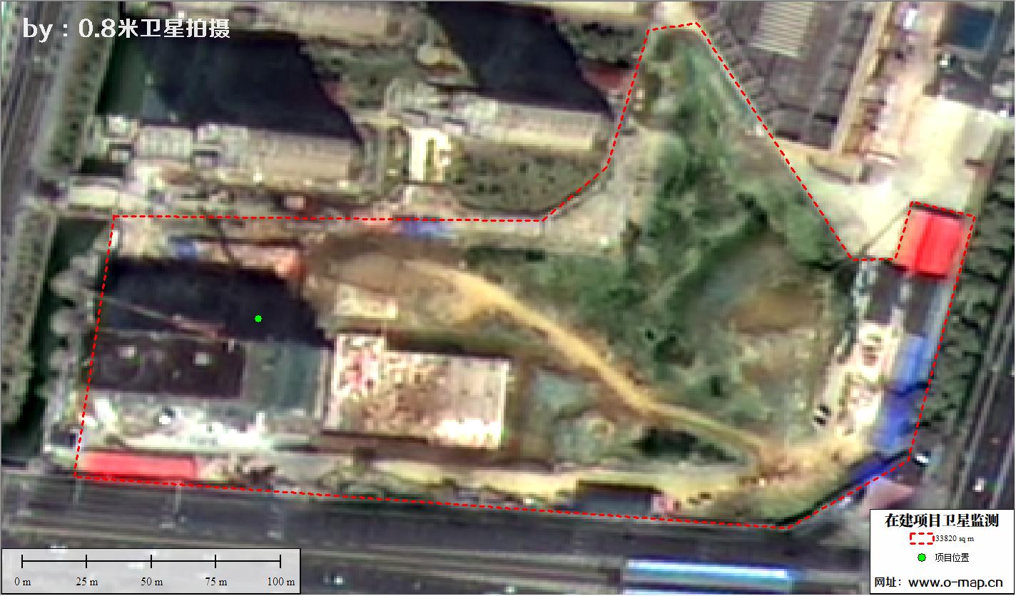 江苏省常州市在建房地产项目施工现场卫星监测