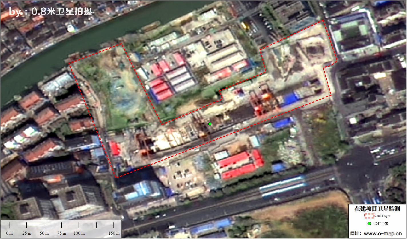 江苏省常州市在建房地产项目施工现场卫星监测