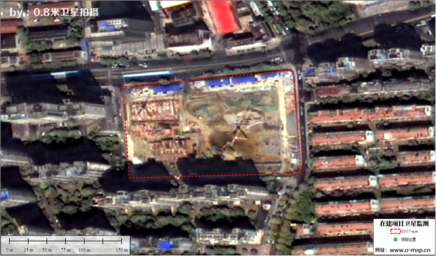 江苏省常州市在建房地产项目施工现场卫星监测
