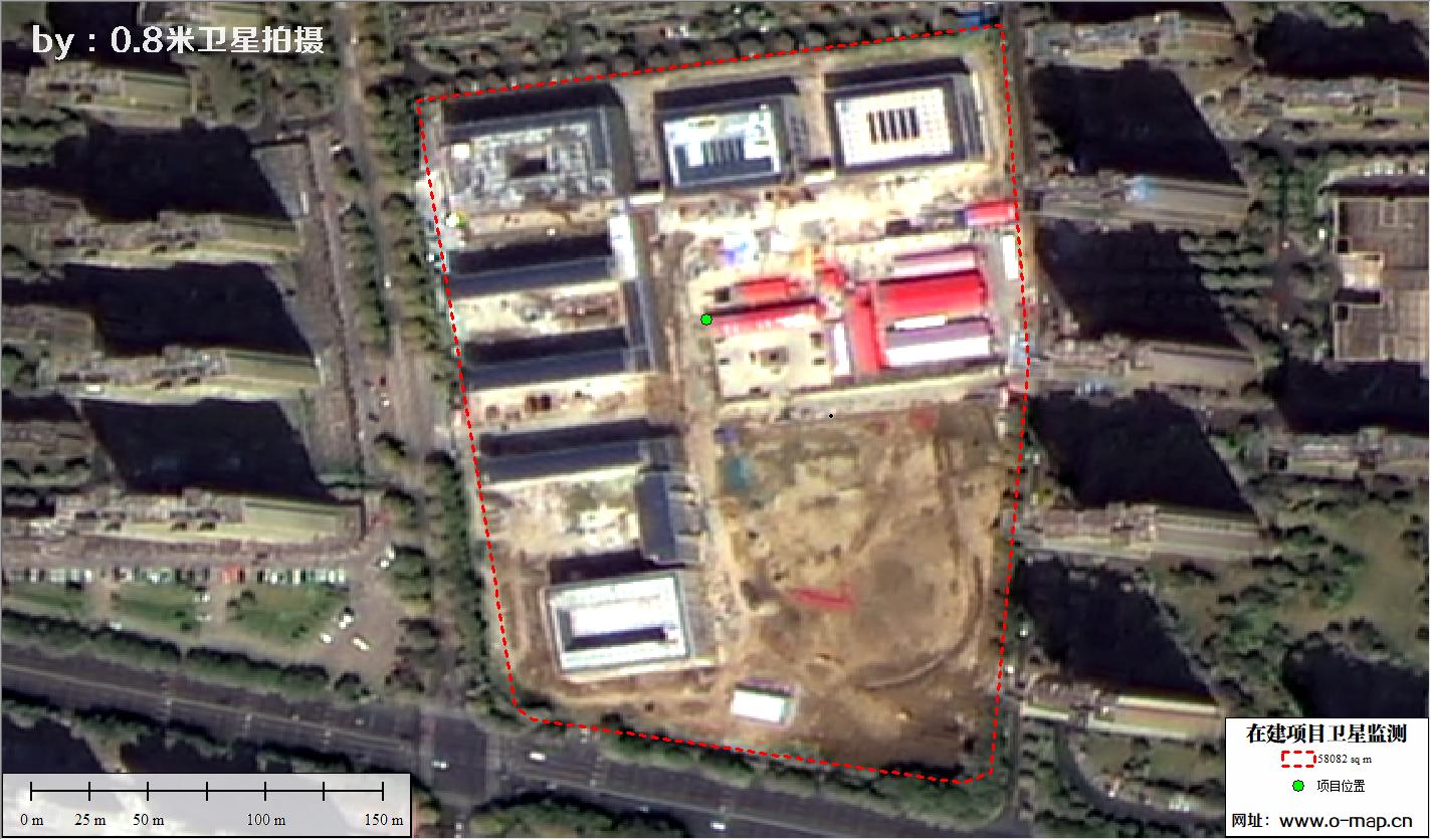 江苏省常州市在建房地产项目施工现场卫星监测