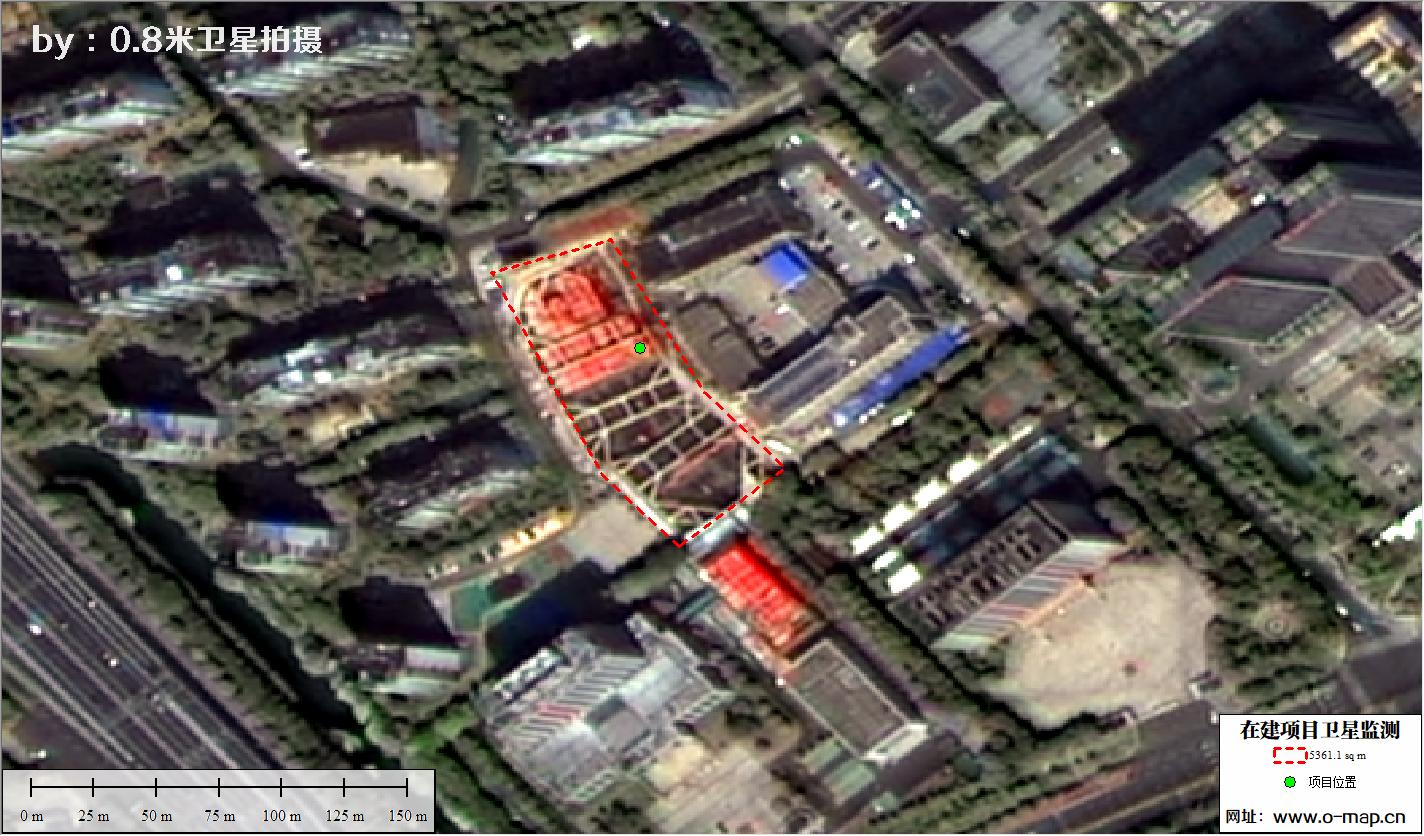 江苏省常州市在建房地产项目施工现场卫星监测