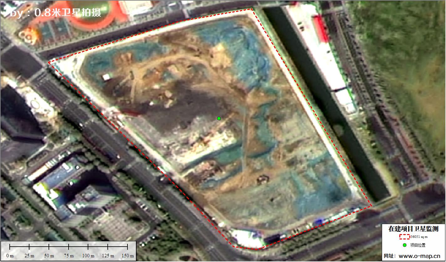 江苏省常州市在建房地产项目施工现场卫星监测