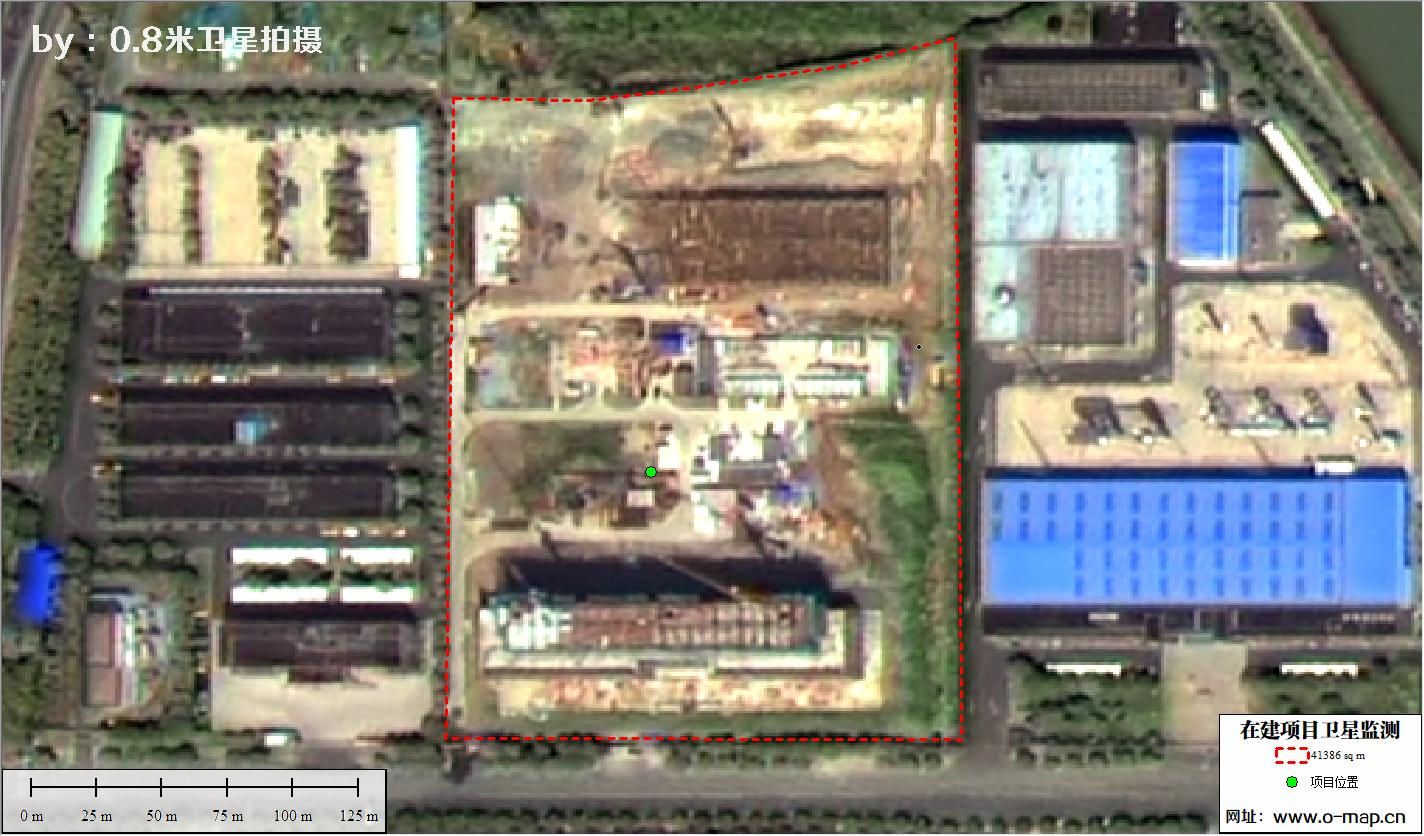 江苏省常州市在建房地产项目施工现场卫星监测