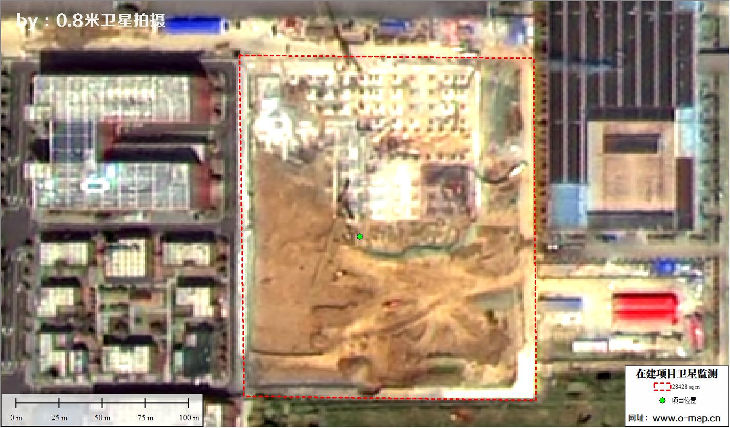 江苏省常州市在建房地产项目施工现场卫星监测