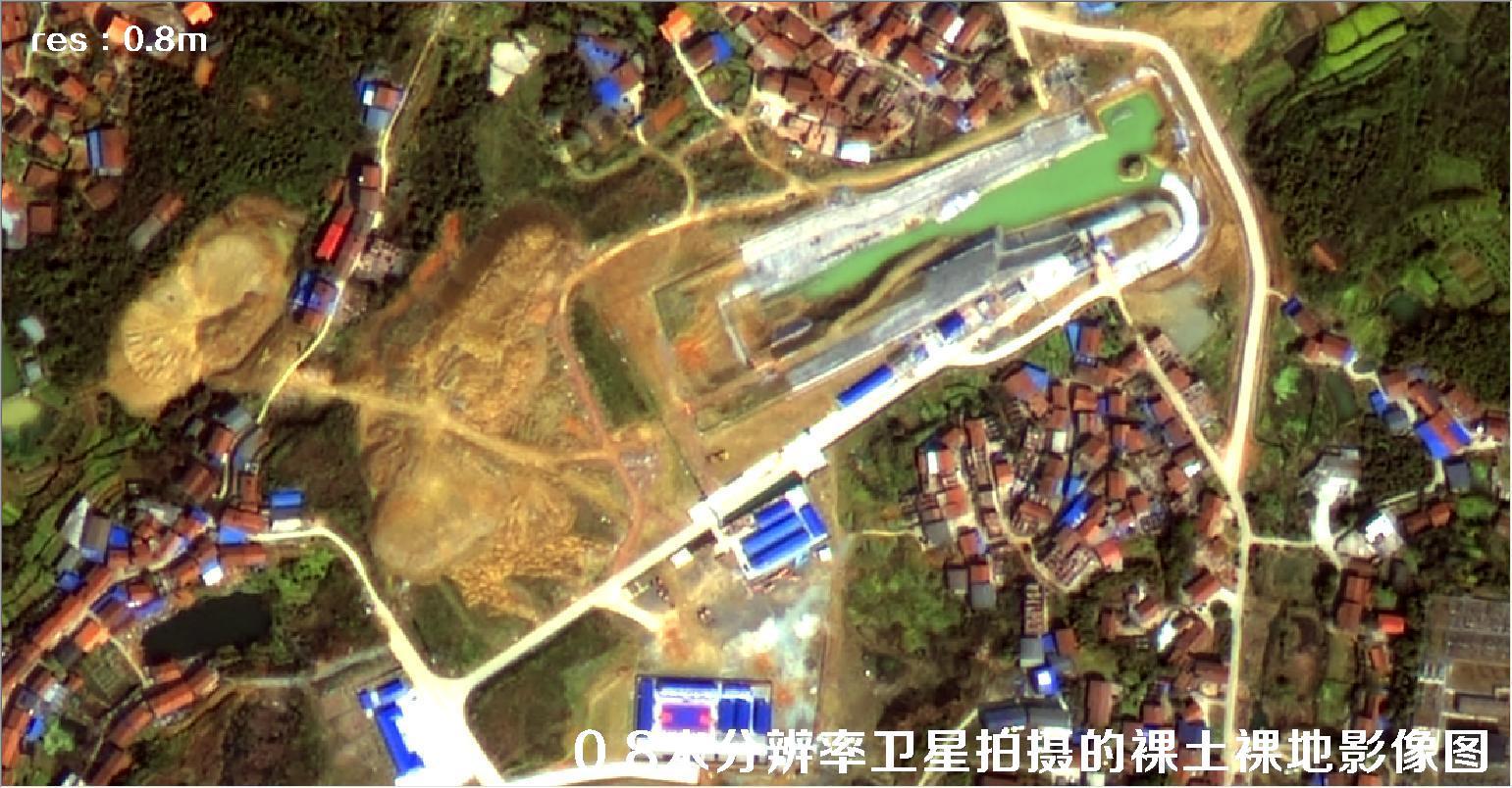 1米分辨率卫星图拍摄的卫星图片