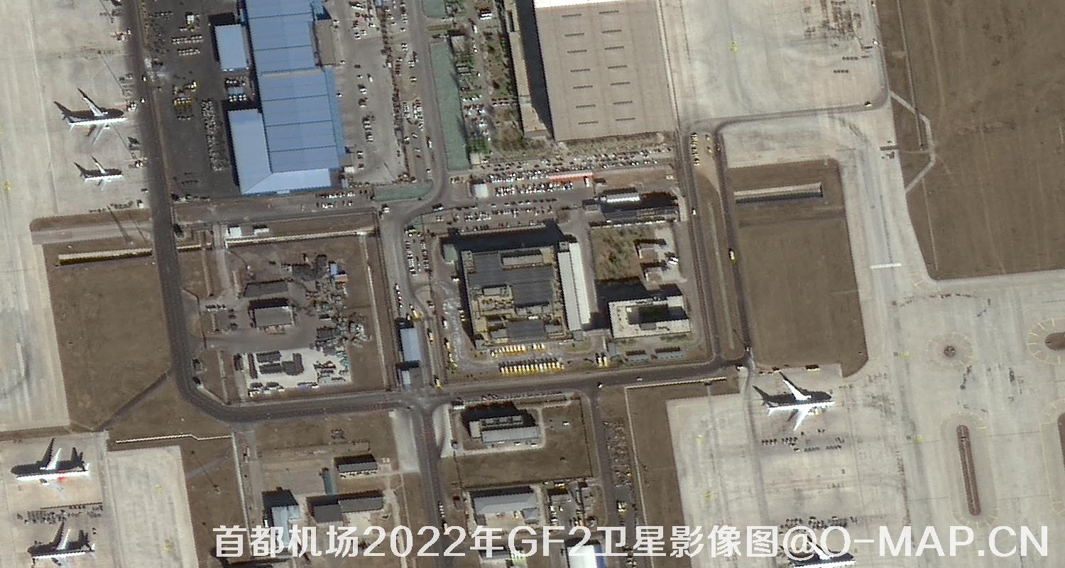 北京市顺义区首都国际机场2022年最新高分二号卫星图
