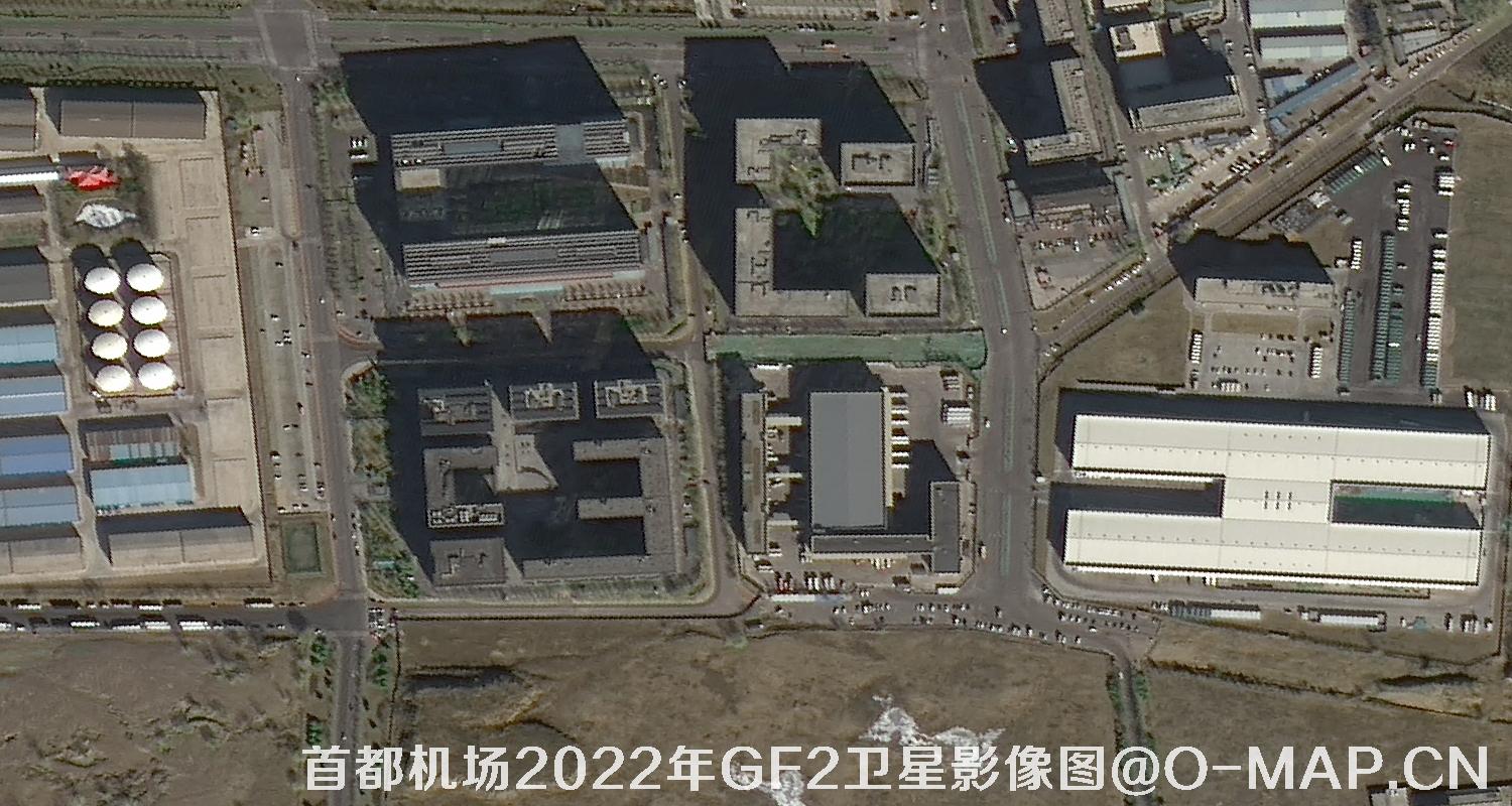 1米分辨率卫星拍摄的高清影像图