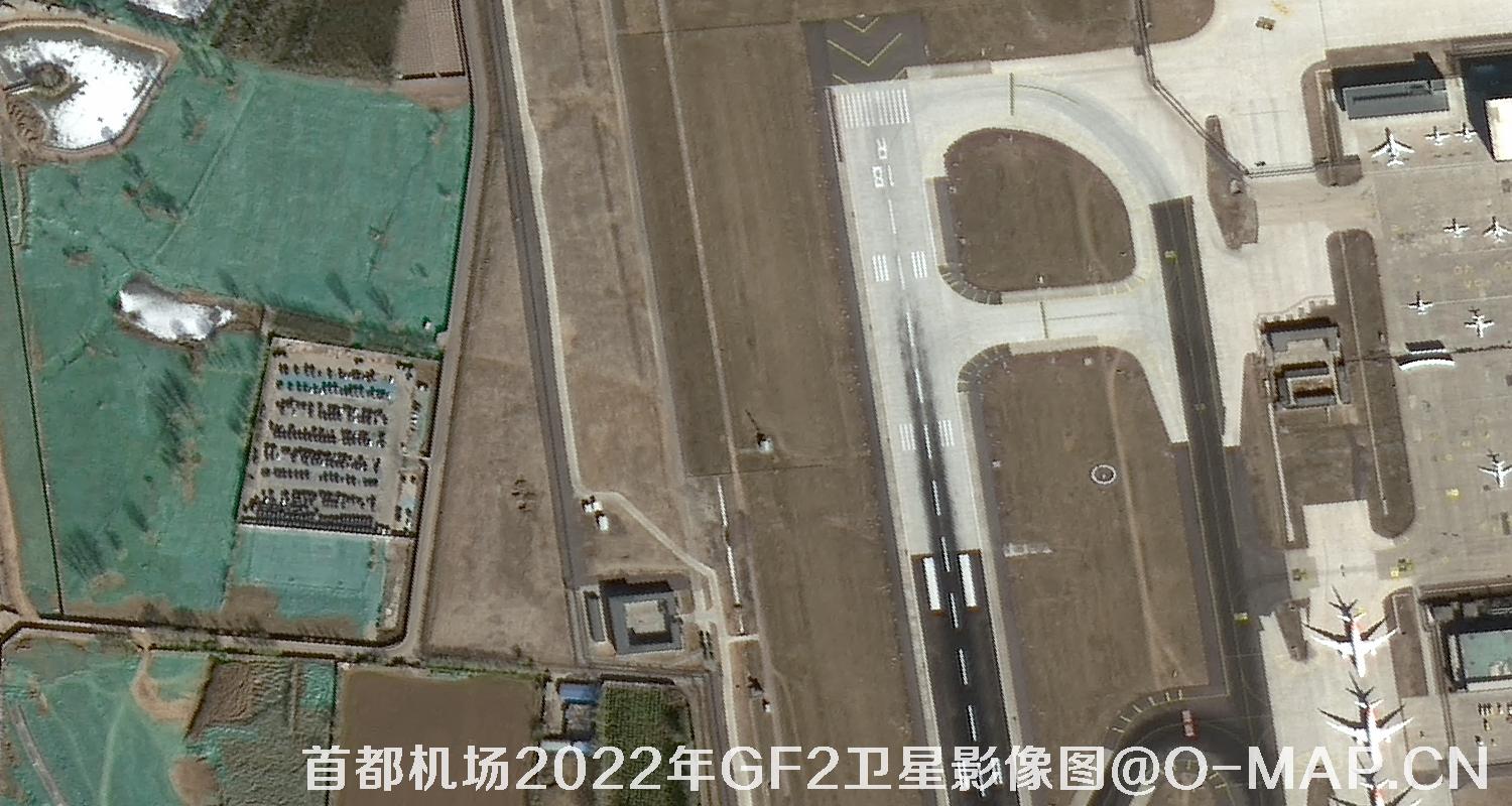 国产0.8米高分二号卫星拍摄的卫星图片