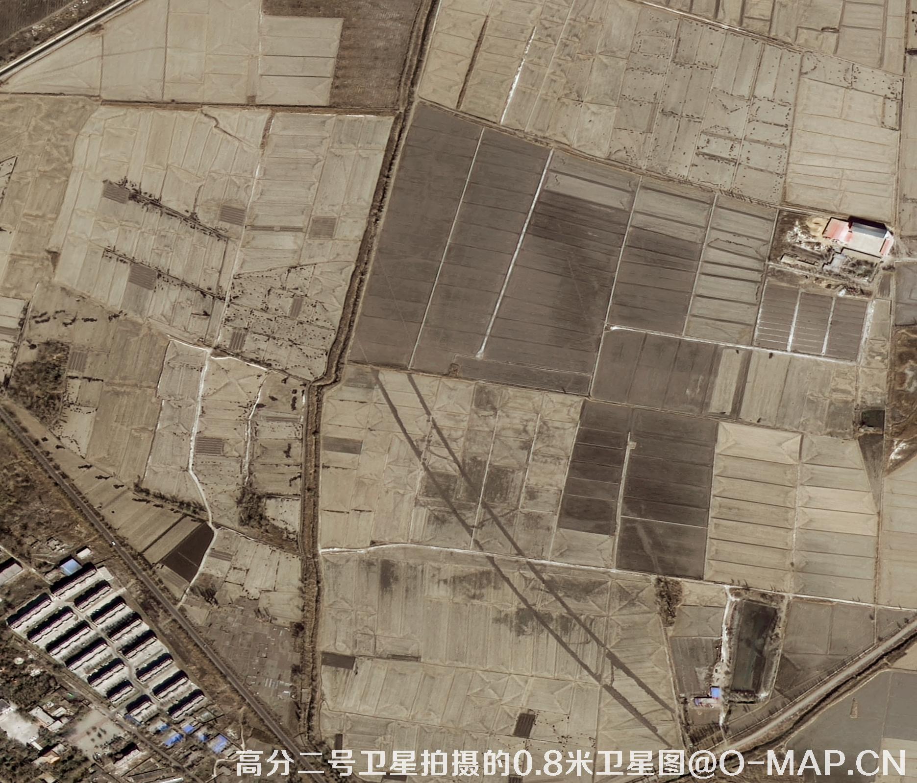 高分二号卫星拍摄的0.8米卫星图