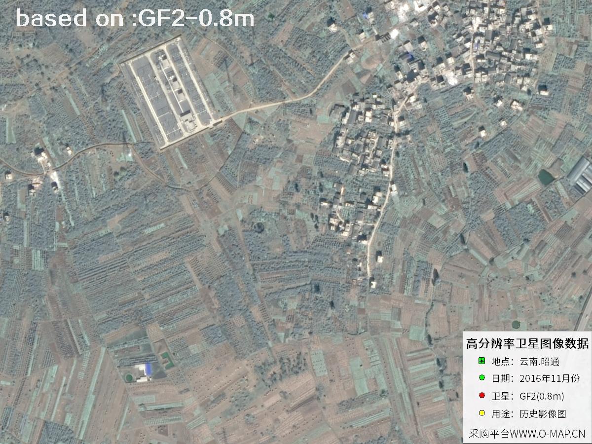 2016 Yunnan Zhaotong GF2 Satellite Image 10