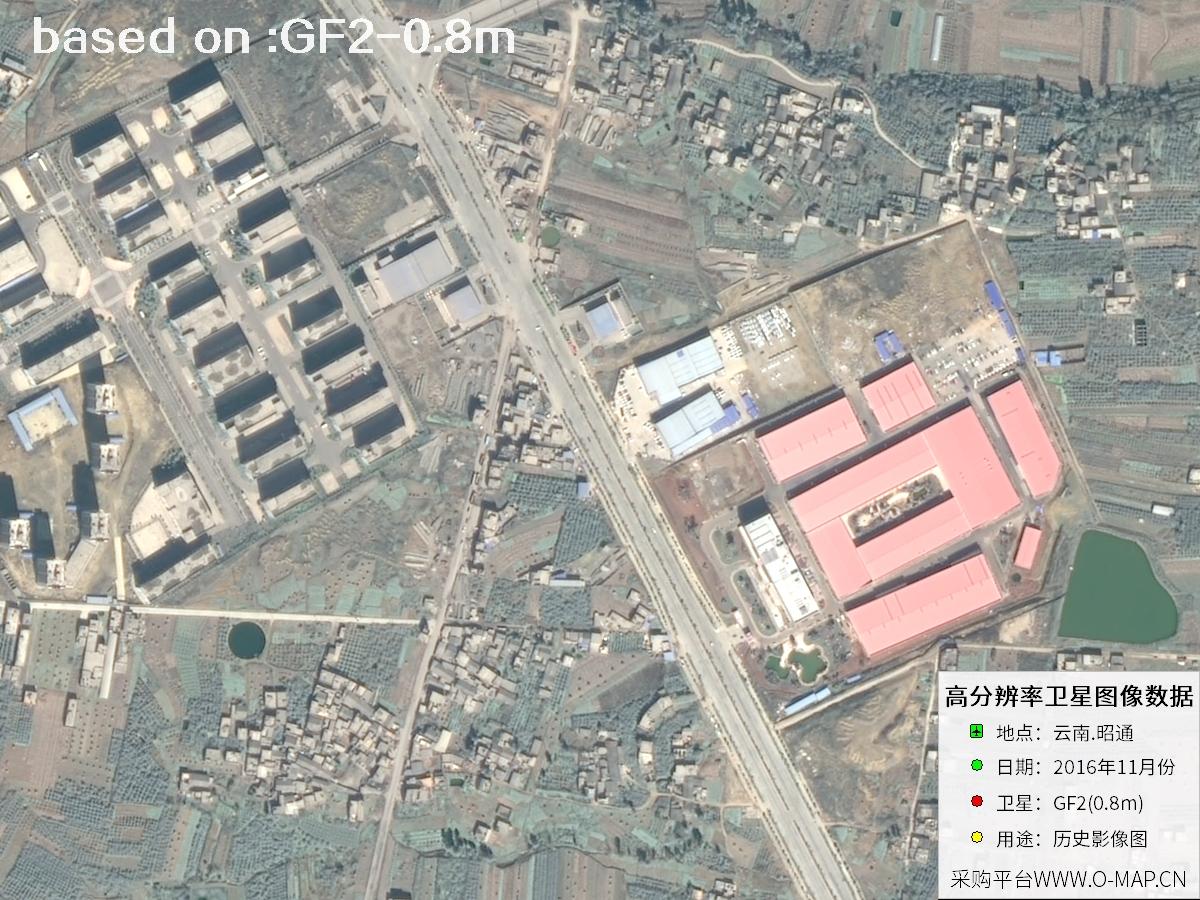 2016 Yunnan Zhaotong GF2 Satellite Image 11
