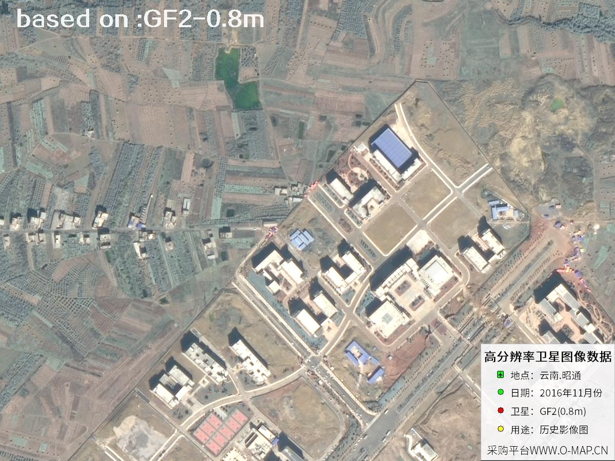 2016 Yunnan Zhaotong GF2 Satellite Image 13