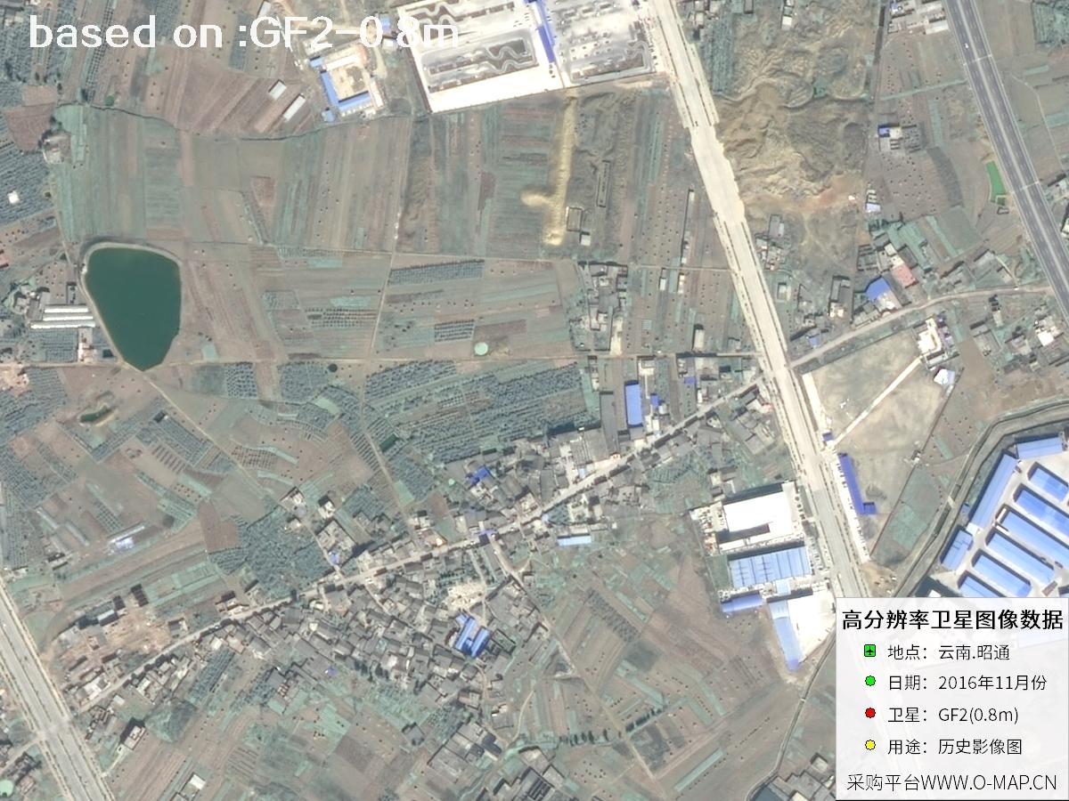 2016 Yunnan Zhaotong GF2 Satellite Image 14