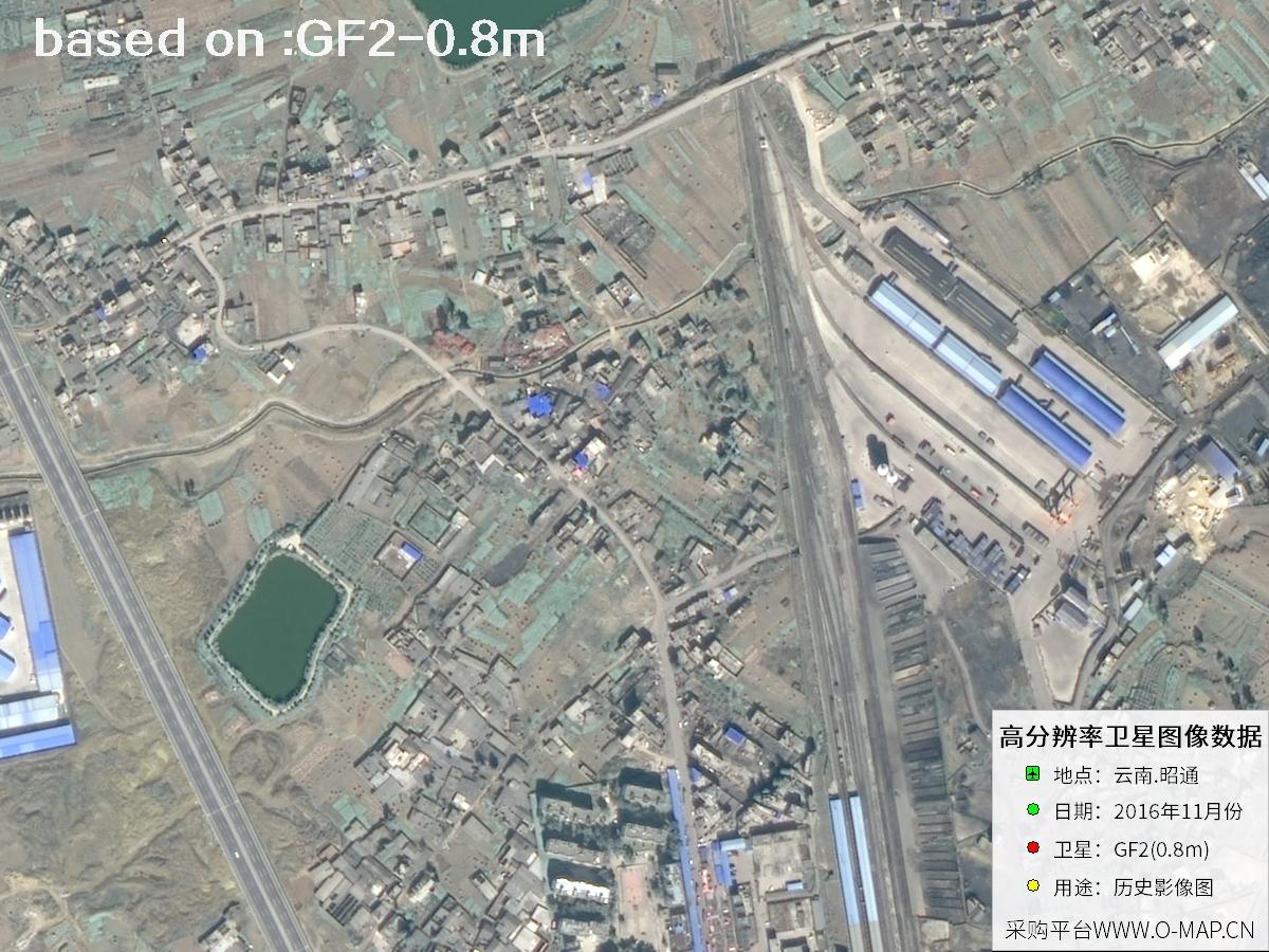 2016 Yunnan Zhaotong GF2 Satellite Image 15