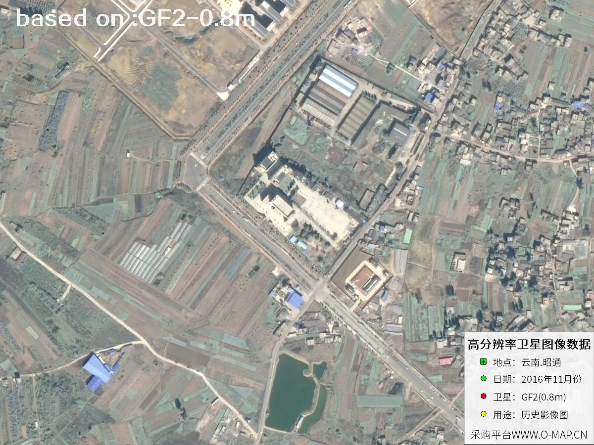 2016 Yunnan Zhaotong GF2 Satellite Image 16