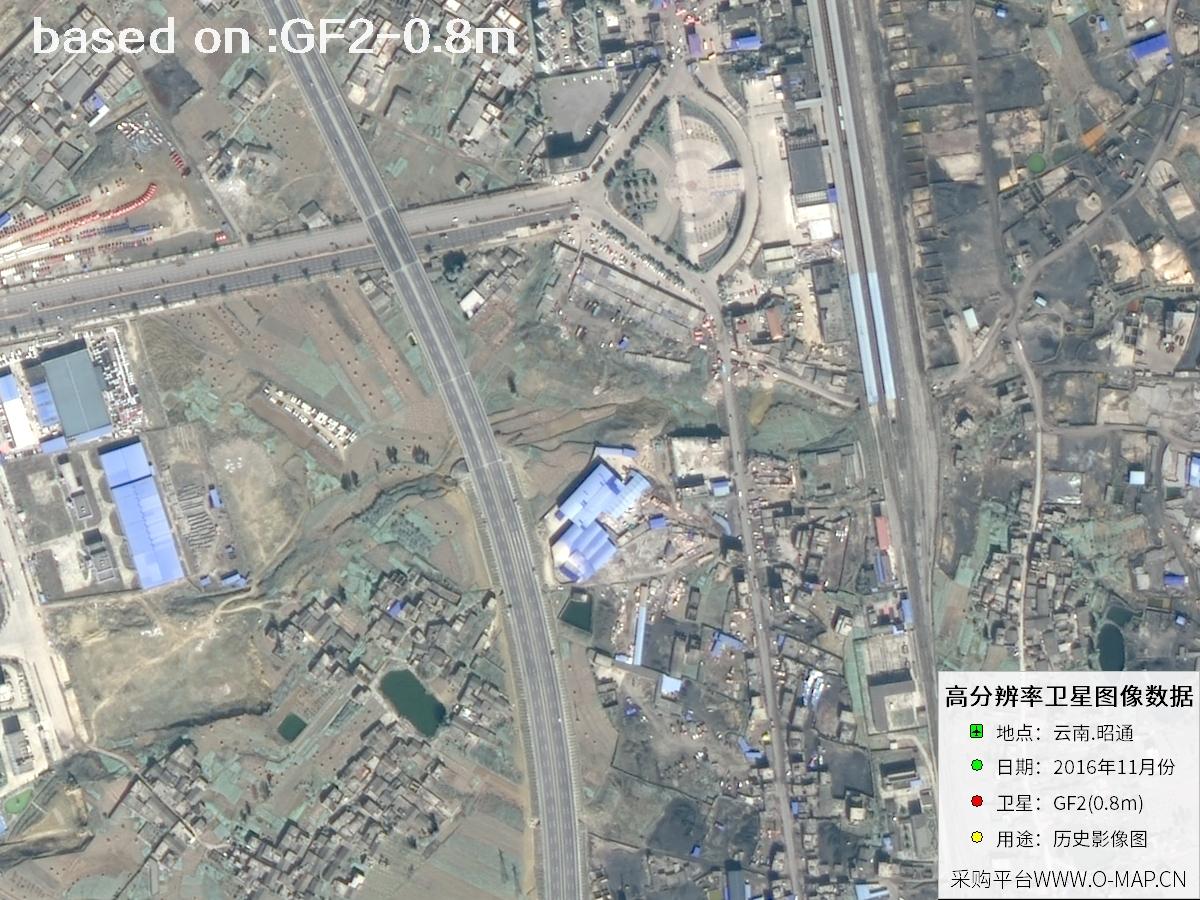 2016 Yunnan Zhaotong GF2 Satellite Image 18