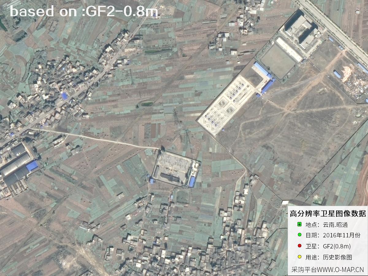 2016 Yunnan Zhaotong GF2 Satellite Image 19