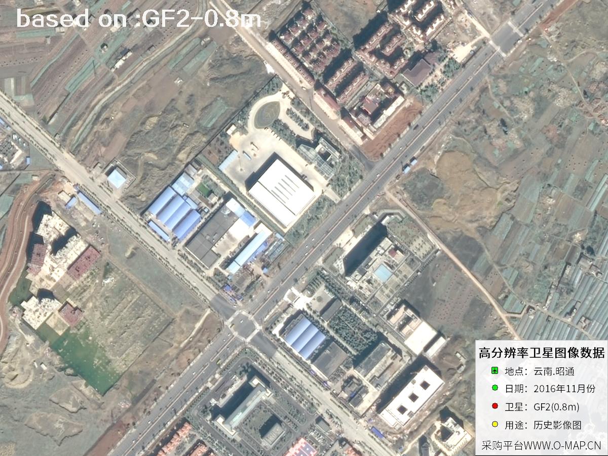 2016 Yunnan Zhaotong GF2 Satellite Image 20