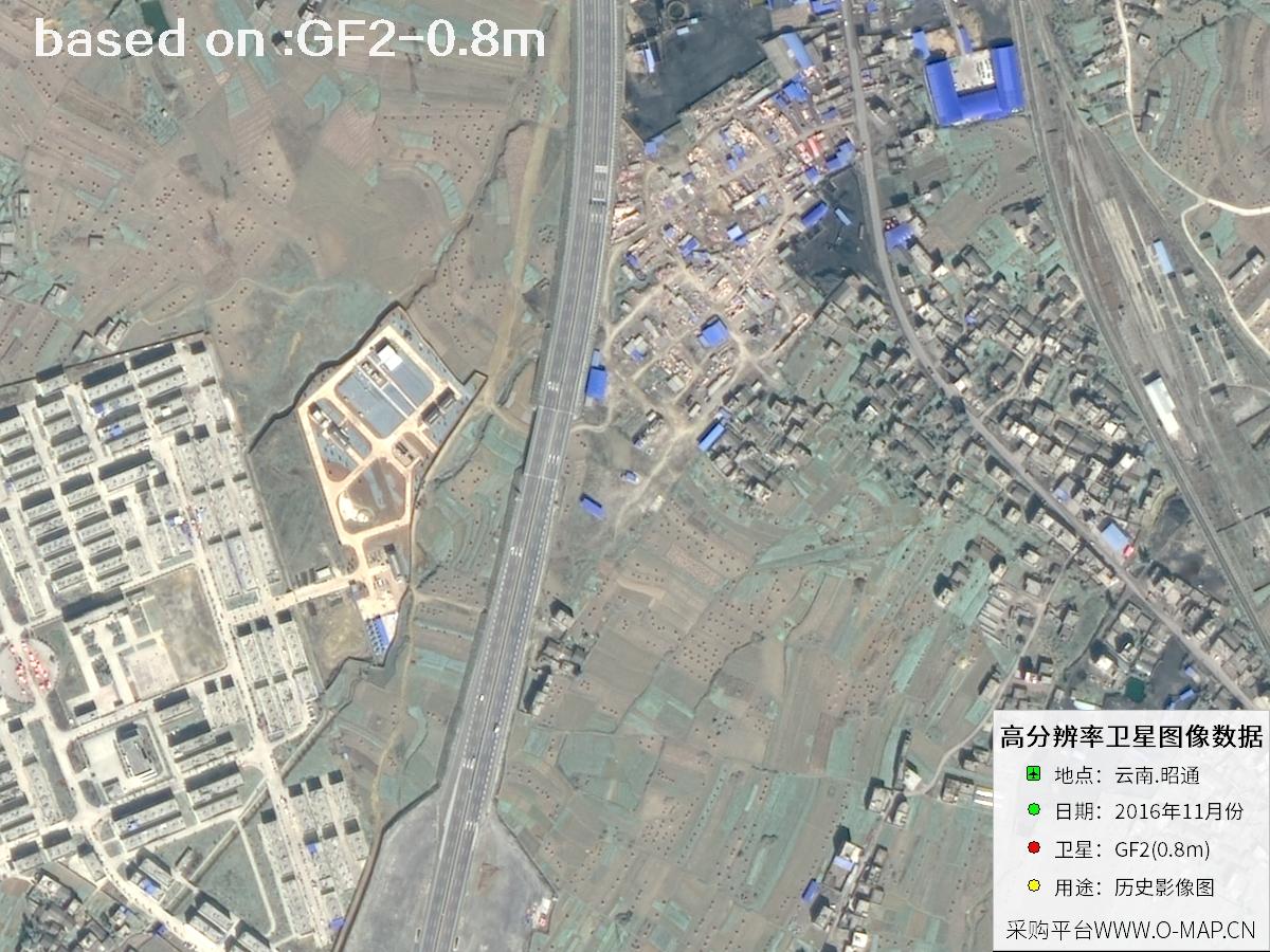 2016 Yunnan Zhaotong GF2 Satellite Image 22
