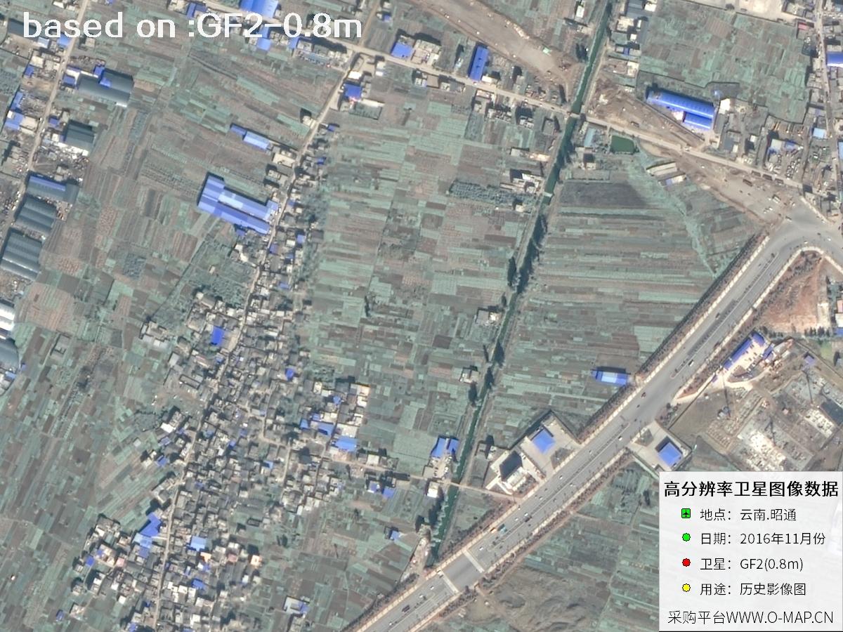 2016 Yunnan Zhaotong GF2 Satellite Image 23