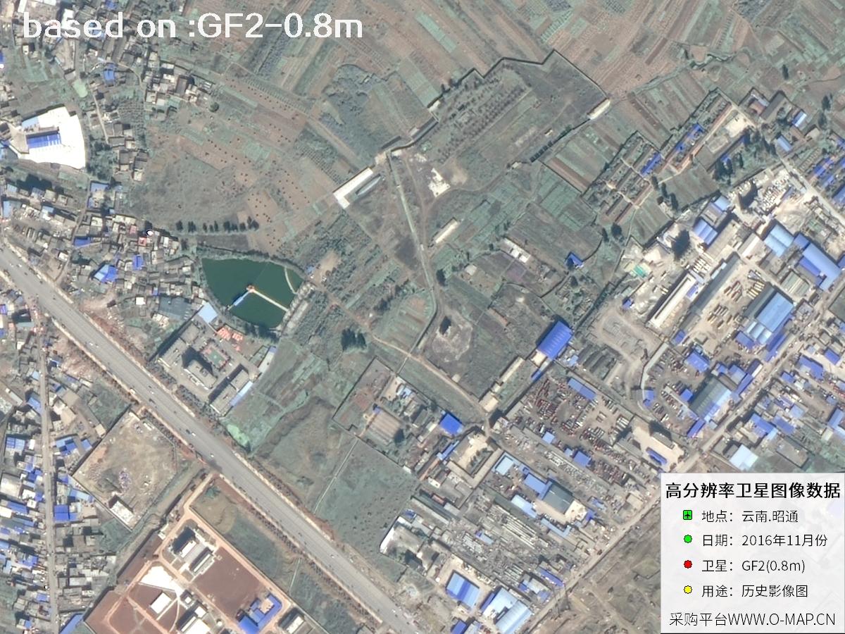 2016 Yunnan Zhaotong GF2 Satellite Image 24