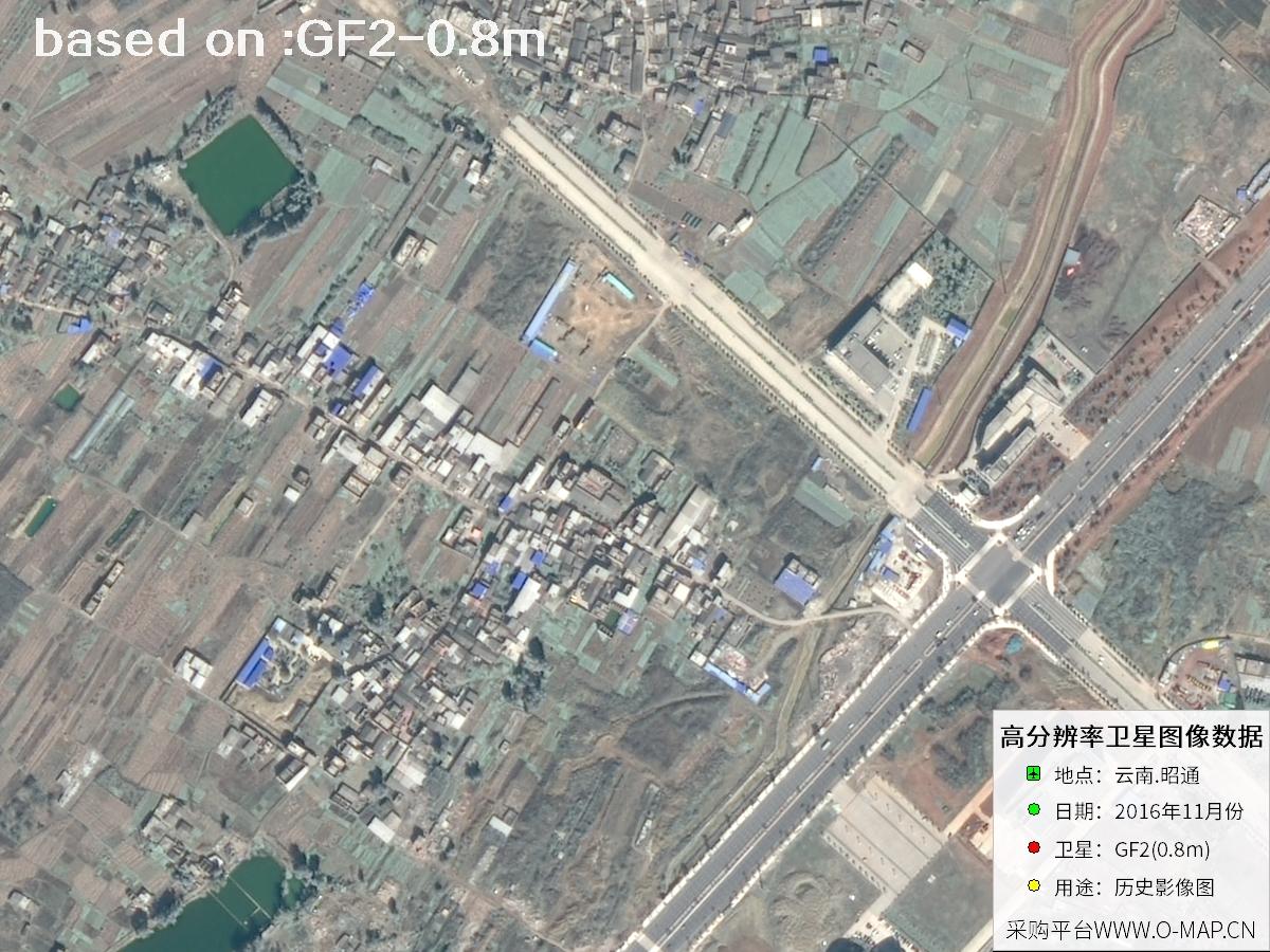 2016 Yunnan Zhaotong GF2 Satellite Image 25