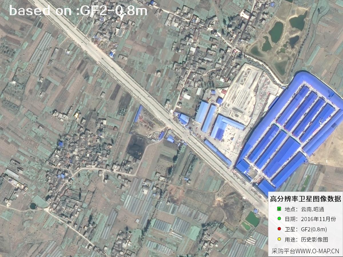 2016 Yunnan Zhaotong GF2 Satellite Image 31