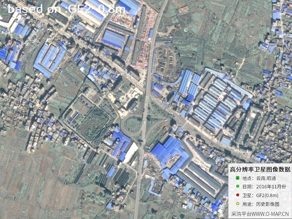 2016 Yunnan Zhaotong GF2 Satellite Image 32