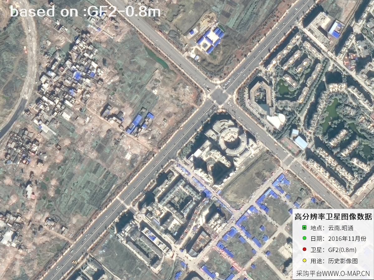 2016 Yunnan Zhaotong GF2 Satellite Image 36
